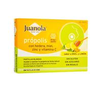 Juanola Propoli Hedera Miele Zinco e Vitamina C 24 pezzi - Integratore