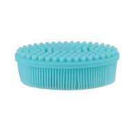 JUANQIAPAS Spazzola per capelli per bambini, setole morbide in silicone, massaggiatore, rimozione del cappuccio della culla, per neonati e neonati, detergente delicato per cuoio capelluto, essenziale