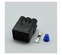 JUANZD 1-20Kit Set 6 Pin HM 090 Maschio Femmina Connettore Moto Connettore Elettrico Adatto 6189-6171 6180-6181(Female black,5SETS_6P)