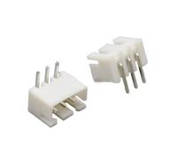 JUANZD 50/100/200 pz JST Passo 2.54mm XHR Ad Angolo Retto PCB Scheda Al Connettore 2-10Pin Filo A Scheda connettore Alloggiamento Wafer 90 Gradi(3Pin,50PCS)