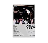 juaseehke Poster decorativo su tela di Playboi Carti Die Lit(1), poster decorativo da parete, 30 x 45 cm, senza cornice, stile 6