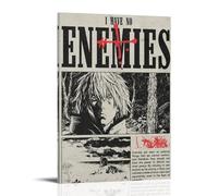 juaseehke Vinland Saga (2) Poster decorativi su tela, poster decorativi da parete, 30 x 45 cm, stile cornice