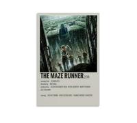 JUAWEYQOEA Poster con stampa artistica da parete, motivo The Maze Runner, decorazione artistica da parete, stile vintage, per stanze, 50 x 75 cm, senza cornice