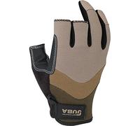 JUBA G, in similpelle + rfzo, Palmo in PVC e dorso in elastan, nero marrone, TAGLIA: 9