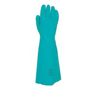 JUBA G, senza supporto in nitrile satinato, lunghezza 46 cm, verde, TAGLIA: 9