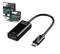 Jubepk Adattatore da maschio a maschio USB C, adattatore maschio a femmina,Convertitore portatile ad alta velocità compatto a tipo C | Connettore telefonico elettronico leggero per televisione,