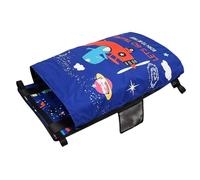Jubepk Airplane Bed, Flight Seat Extender, Soft Foldable Hammock Design, Gonfiabile Sleeping Base, Portable Comfort Cushion for Cruise, Camping, Travel, Beach Outings, 17.32x31.1 Inches