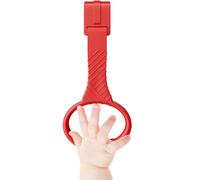 Jubepk Baby Pull Up Rings, Cot Hangable Rings, 7.28x3.46 Inches, Soft Grip Handles, Secure Toy Straps, Easy Attach Crib Accessories, for Boys and Girls (Multicolor)