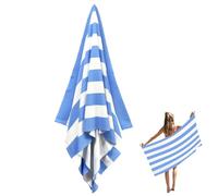 Jubepk Beach Towel Mat, Microfiber Sheet, Quick Dry Blanket with Soft Texture, Sandproof and Easy to Shake Off, Travel Cover for Summer, Camping, Bath, Outdoor, Picnic, Pool, Home, 27.56x55.12 Inches