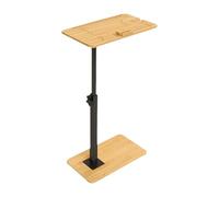 Jubepk C Shaped Table, Adjustable Side Table, Small End Table, Narrow Side Tables, C-Shaped Adjustable Side Tables with Phone Slot For Living Room, Bedroom, and Bathroom Use