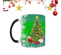 Jubepk Christmas Color Changing Mug, Magic Coffee Mug, Heat Sensitive Mugs, Color Changing Cups With Funny Holiday Color-changing Coffee Mug For Christmas Magic Drinking Experience