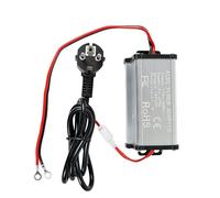Jubepk Convertitore Alimentazione per Riscaldatore Aria,Convertitore da 110V a 12V Ricaricabile Portatile, AC A DC Per Riscaldatore Parcheggio 25A Con Protezione - Per Riscaldamento