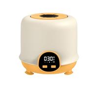 Jubepk Electric Shaker, Milk Bottle Mixer, Automatic Formula Mixers, Bubble- Blender, 6.02x5.71x5.71 Inches, Discomfort for Your Infant While Maintaining Formulas Consistency