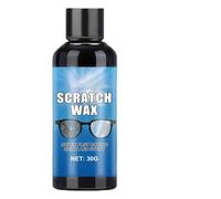 Jubepk Eyeglass Scratches Remover, Portable Repair Cream with Sponge, Long Lasting Lens Cleaner, Strong Effective Formula, Perfect for Resin Glass Metal Sunglasses Car Window and Daily Eyewear