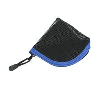 Jubepk Fly Fishing Leader Wallet, 8 Slots Mesh Storage Pocket, Quick-Drying Storage Bag, Fishing Accessories for Saltwater & Freshwater 15cm/5.91 inches