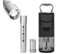 Jubepk Golf Ball Bag, Pocket Shagger Storage, Golf Ball Tube, Portable Golf Picker, Portable Golfs Ball Bag with Pocket Shagger Storage for Easy Access Collector's Golfs Balls Tube with tee Holder