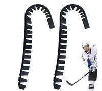 Jubepk Hockey Stick Protector, Reusable Edge Guard, Blade Cover Set, All Purpose Training Gear for Daily Practice, After-Game Use, Ice Rink, Locker Room, 3.35x11.8 Inches