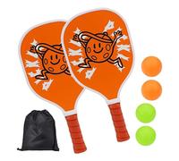 Jubepk Hole Ball Paddle Set - Hole Ball Competition Kit for Beginners - Large Racket Area Sports Accessories for Courts, Venues, Social Events