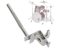 Jubepk Morsetto per campana da , supporto di montaggio standard per tamburo basso, strumento a campana da , resistente morsetto per tamburo a percussione, set di batteria, eventi sportivi