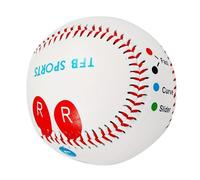 Jubepk Palla da baseball da 22,9 cm, con codice colore per il