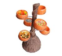 Jubepk per caramelle, supporto per scopa di Halloween, espositore per