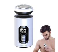 Jubepk per Teste Rasate Maschili - Rasoio Portatile Compatto Impermeabile - Epilatore Trimmer Da Viaggio Per Emergenze E Affari Esterni