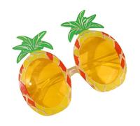 Jubepk Pineapple Sunglasses, Fashion Tropical Sunglass, Cool Pineapple Eyeglasses, Perfect Photo Props, Funny Novelty Costume Accessory for Summer, Road Trip, Stage, Travel
