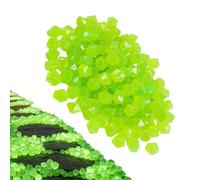 Jubepk Sassolini Luminosi Decorativi Per Giardino E Esterni - 300 Pezzi In Resina Decorativa,Pietre Luminose Da Giardino | per l'Esterno Patio Carrabile Paesaggistica Vasi di Piante e Acquario