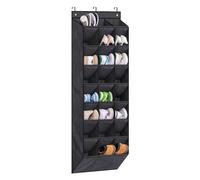 Jubepk Shoe Organizers for Wall, Pocket Shoe Organizer with 24 Compartments, Armadio Door Storage, Waterproof Design for Bedrooms, Children's Rooms Pocket Shoe Organizer