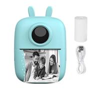 Jubepk Stampante termica portatile per adesivi | Stampante per etichette | Creatore di adesivi wireless | Macchina per adesivi da 1000 mAh con 1 rotolo di carta, etichettatrice per elenchi di cose da