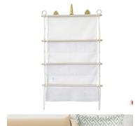 Jubepk Stuffed Animal Storage | Toy Net Organizer | Plush Toy Storage Bag | Wall Mounted Toy Net | but It also Serves as a Stylish Room Decor Piece That Can Be Used for Storing