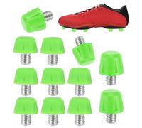 Jubepk Tasselli di ricambio per stivali da calcio, tacchetti per allenamento - Accessori antiscivolo per allenamento sul prato pista e competizione, Verde, Vedi la descrizione, Vedere la descrizione