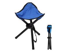 Jubepk Travel Stool, Lightweight Folding Stool, portatile Triangolare Stool, Anti-Slip, Perfect for Outdoor Hiking, Backpacking, and Fishing Adventures, 14.96x3.94x3.94 Inches