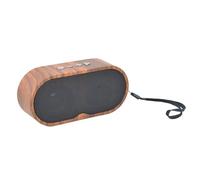 Jubepk Wireless Speaker, Vintage Portable Player, Battery Powered Retro Music Box, Rechargeable Small Speaker with TF Card Support for Home, Indoor, Decor, Desk, Bedroom, Living Room