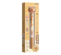 Jubepk Writing Pens, Retractable Capybara Ink Pens, 0.5mm Quick-Drying Tip, Funny Desk Stationery, Smooth Writing Design, Ideal for Girls, Boys, Students, School, College, Collection