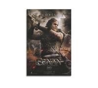 JUBHGGU Poster decorativo da parete del film Conan il barbaro, poster decorativo da parete su tela, poster decorativo moderno per camera da letto, per camera da letto (40 x 60 cm)