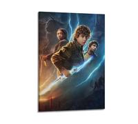 JUBHGGU Poster decorativo da parete su tela, motivo: Percy Jackson e gli dei dell'Olimpo con Percy Jackson e gli Dei dell'Olimpo - Poster decorativo moderno per camera da letto, 50 x 75 cm