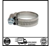 Jubilee Clip 22 - 30mm Acciaio Inox Tubo Morsetto