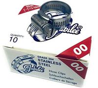 Jubilee® SS304 - Fascetta stringitubo in acciaio inox, 11-16 mm x 10 mm