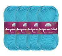 JubileeYarn Amigurumi Select - Filato in acrilico per neonati, 4 gomitoli