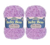 JubileeYarn Baby Bear Yarn - Chunky Weight Polyester Fur - 100g/Skein