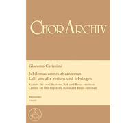 Jubilemus omnes et cantemus - Laát uns alle preisen und lobsingen - Kantate fr gemischten Chor oder Solostimmen und Basso continuo (lateinisch/deutsch)