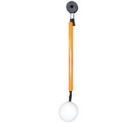 Jubilofex Accessorio di allenamento per la corda per swing da golf, palla da allenamento sospesa per correzione postura e traiettoria, fascia per manico con bastone correttore per postura,