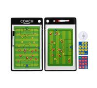 Jubilofex Appunti da calcio per allenatori, calcio Dry Erase Board per allenatori - Board di coaching di calcio cancellato a secco con magneti - Tracker per lavagna portatile
