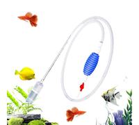 Jubilofex Aspira Sporco Per Acquario | Sifone Trasparente Cambia Acqua | per Manutenzione Anfibi e Piccoli Animali Domestici come Tartarughe Guppy e Gamberetti