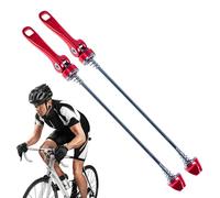 Jubilofex Asse A Sgancio Rapido Per Bici - Assi E Posteriore Per Bici Da Strada - Ricambi Accessori Ciclismo Cambiare Pneumatico Escursionismo MTB Strada