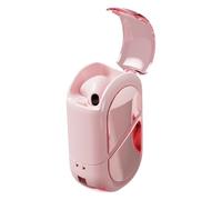 Jubilofex Auricolari a forma di cuore per telefono, ad alta fedeltà, mini auricolari a prova di sudore per jogging, escursionismo, guida, aereo, riunioni, ciclismo, allenamento, pendolarismo