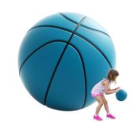 Jubilofex Basket silenzioso, basket in schiuma - Palla da basket morbida 3D Palla silenziosa - in schiuma luminosa, pallacanestro muto per un gioco migliorato, pallacanestro muto per bambini