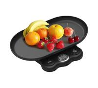 Jubilofex Bilancia per gatti | Bilancia elettronica per piccoli animali da 15 kg, accessorio versatile per pesare piccoli animali da compagnia, uso domestico, gabinetto veterinario,