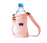 Jubilofex Borsa portabottiglie, borsa a tracolla portabottiglie, borsa leggera regolabile, stile moderno, per escursionismo, viaggi, campeggio, gare e passeggiate, Rosa, Consulte la descripción